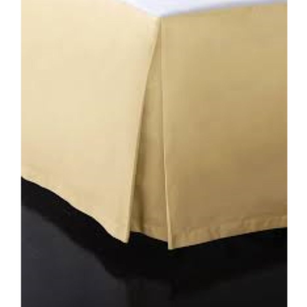 Donna Karan Gold Color Bed Skirt